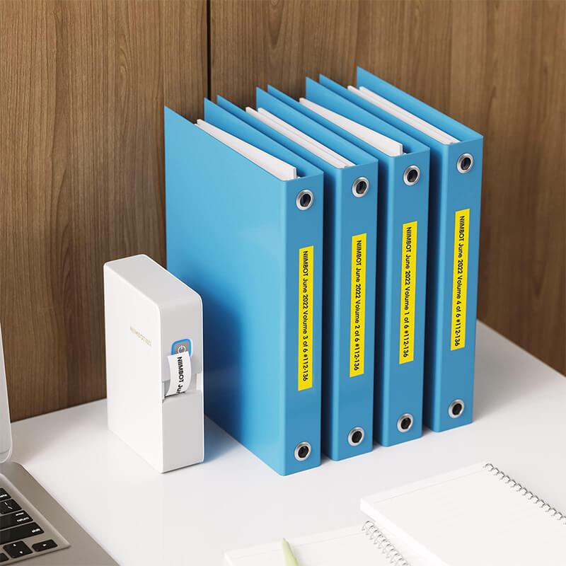 NIIMBOT N1 Colorful Label Stickers, Waterproof and High Temperature Resistance