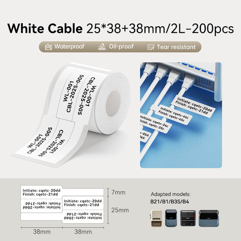 Cable Labels, Efficient Cable Management