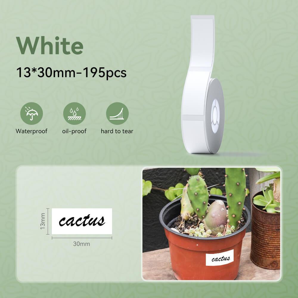 NIIMBOT N1 Pure Color Label Stickers, Durable PET Material, No Fading