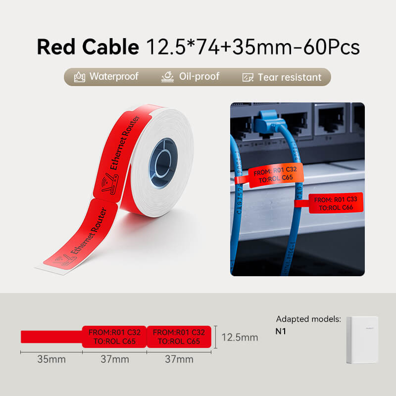 Cable Labels, Efficient Cable Management