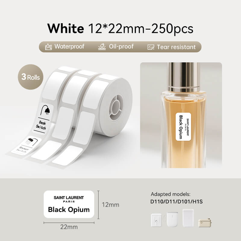 White Label for D11, D110, D101