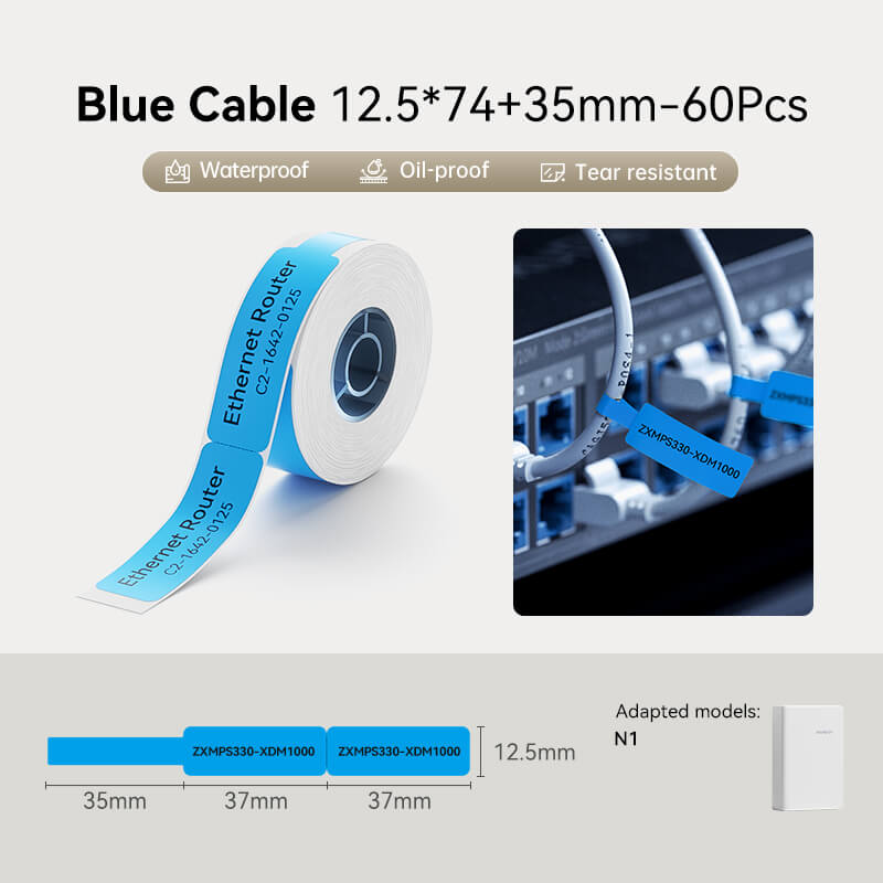 Cable Labels, Efficient Cable Management