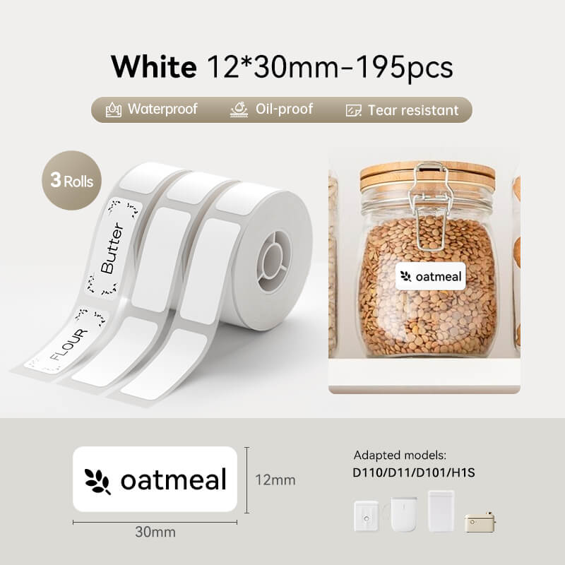 White Label for D11, D110, D101