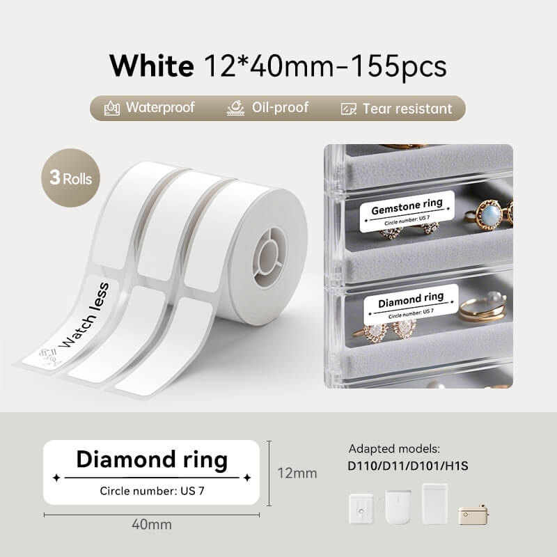 White Label for D11, D110, D101