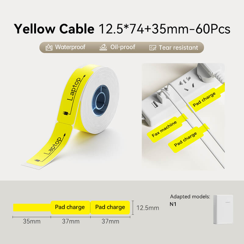 Cable Labels, Efficient Cable Management