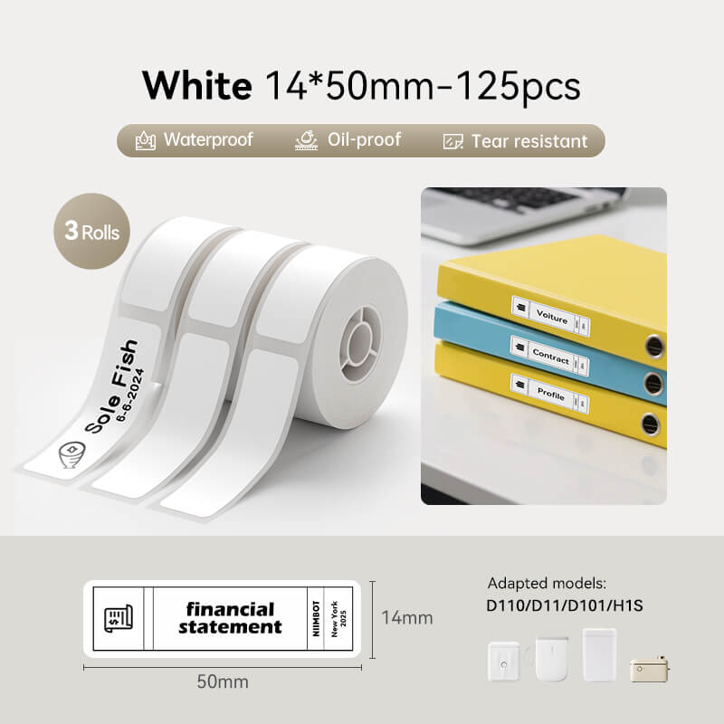 White Label for D11, D110, D101