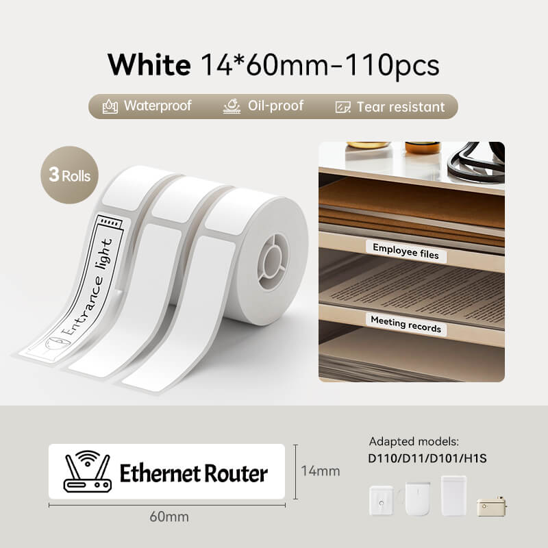 White Label for D11, D110, D101