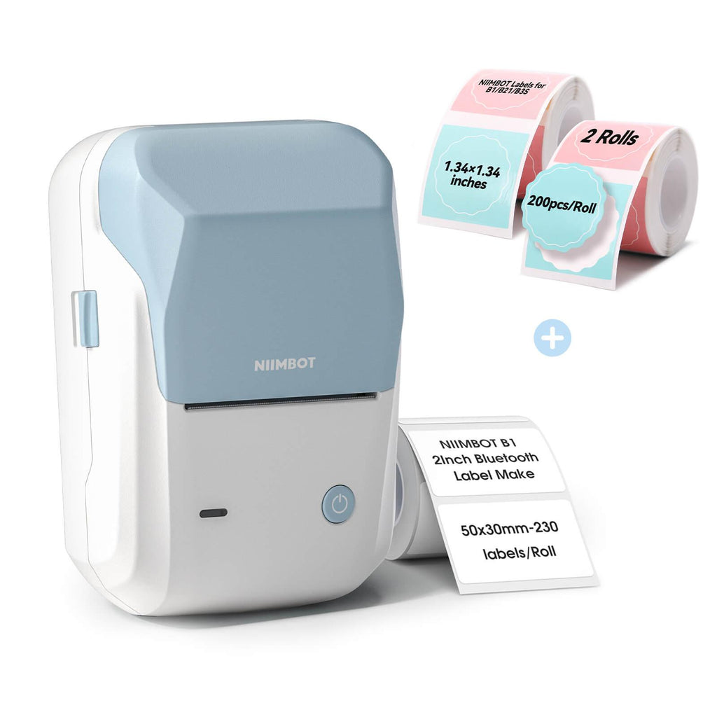 NIIMBOT B1 Thermal Logistics Label Printer, for Shipping Packages, Support Android, iPhone, Windows