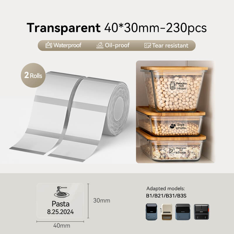 Label Tape Set for B21, B1, B3S