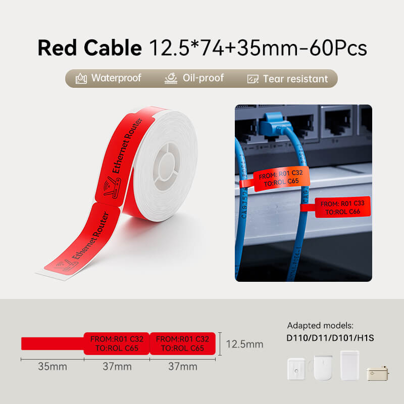 Cable Labels, Efficient Cable Management