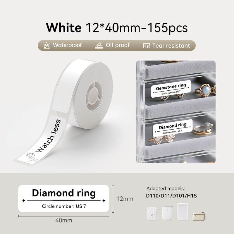 White Label for D11, D110, D101