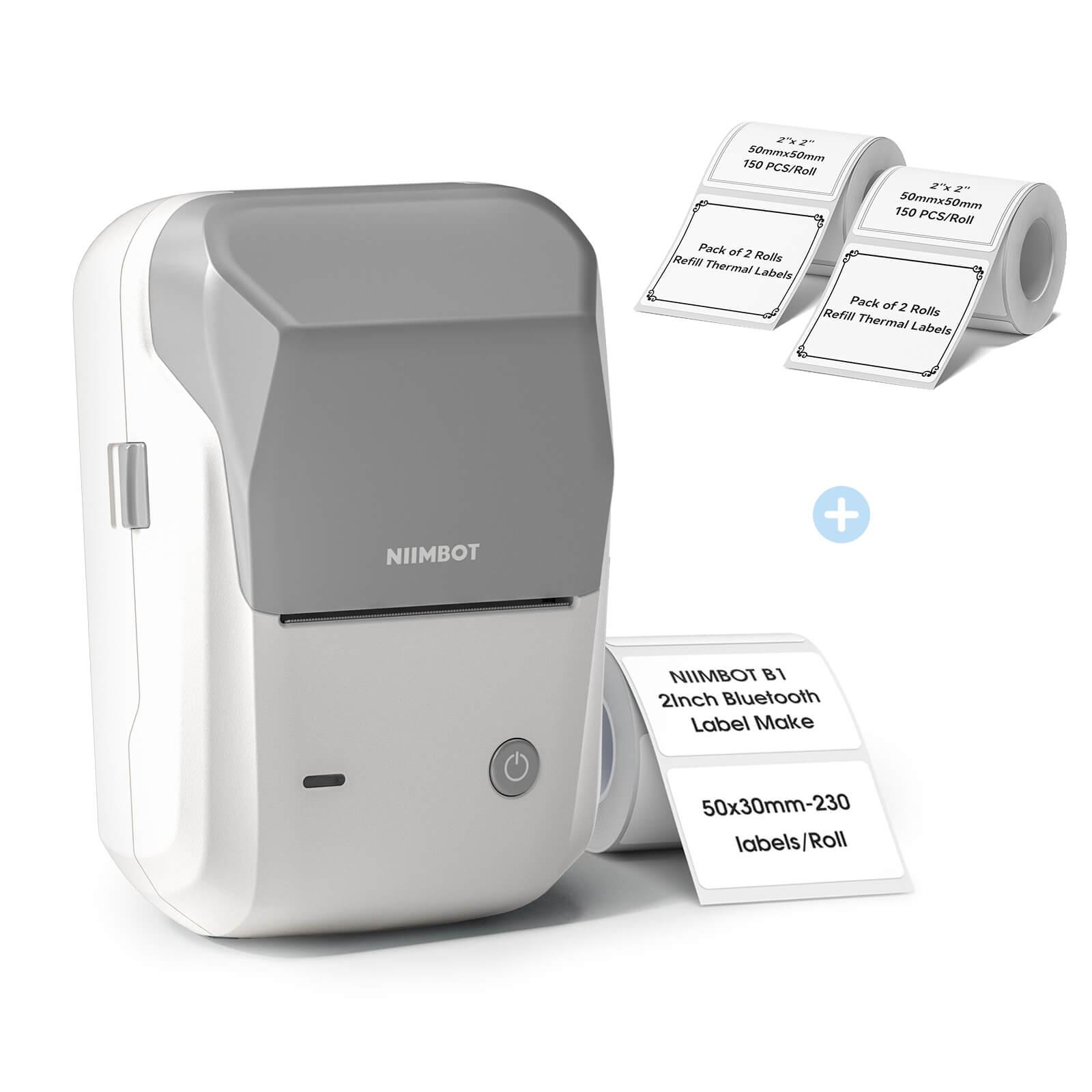 NIIMBOT B1 Inkless Thermal Label Printer, Create Professional Business Labels with Ease