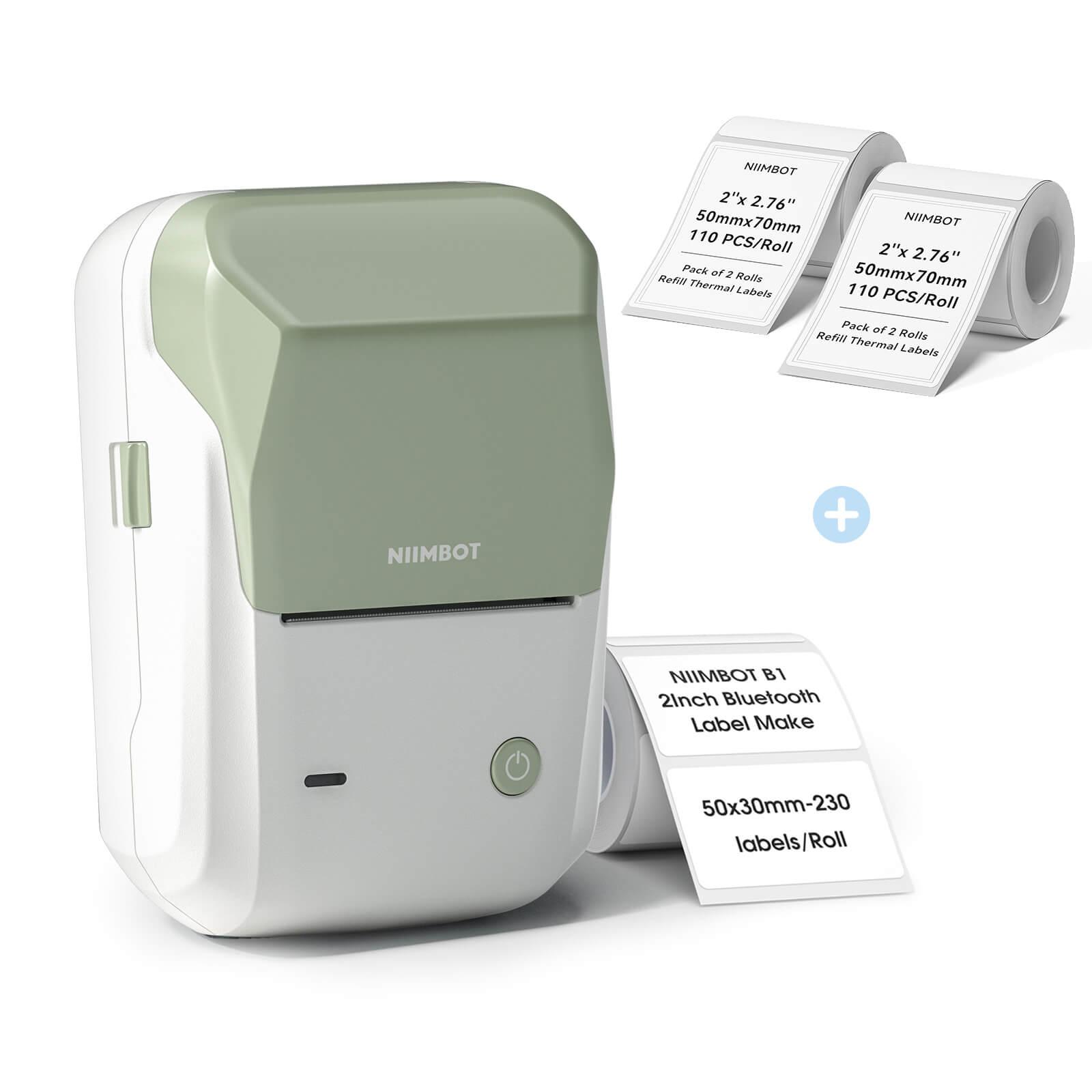 NIIMBOT B1 Inkless Thermal Label Printer, Create Professional Business Labels with Ease