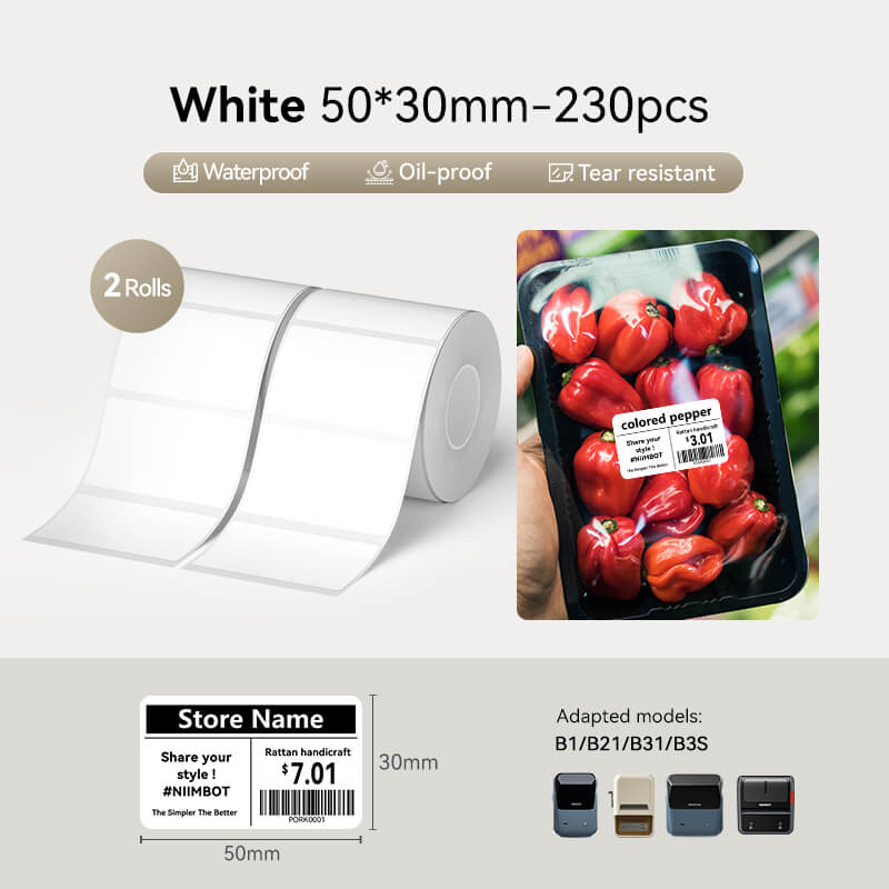 Label Tape Set for B21, B1, B3S