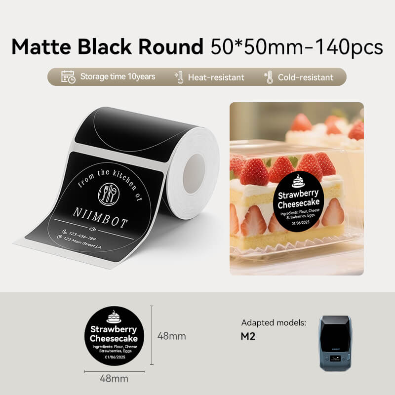 Thermal Transfer Label Printer Labels for M2, M3