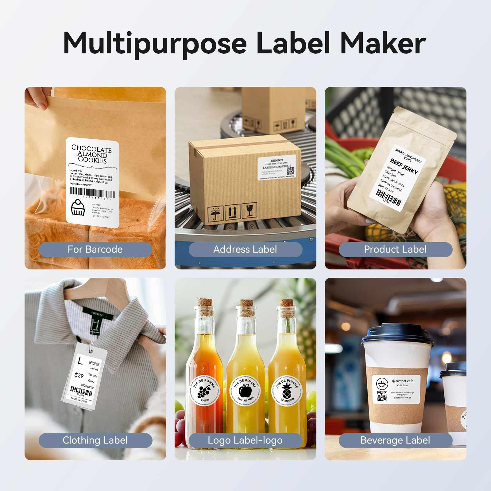 NIIMBOT B31 Bluetooth Thermal Label Maker- Essential Tool for Small Businesses