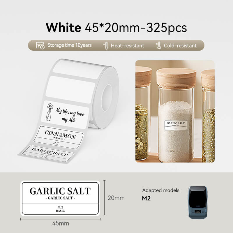 Thermal Transfer Label Printer Labels for M2, M3