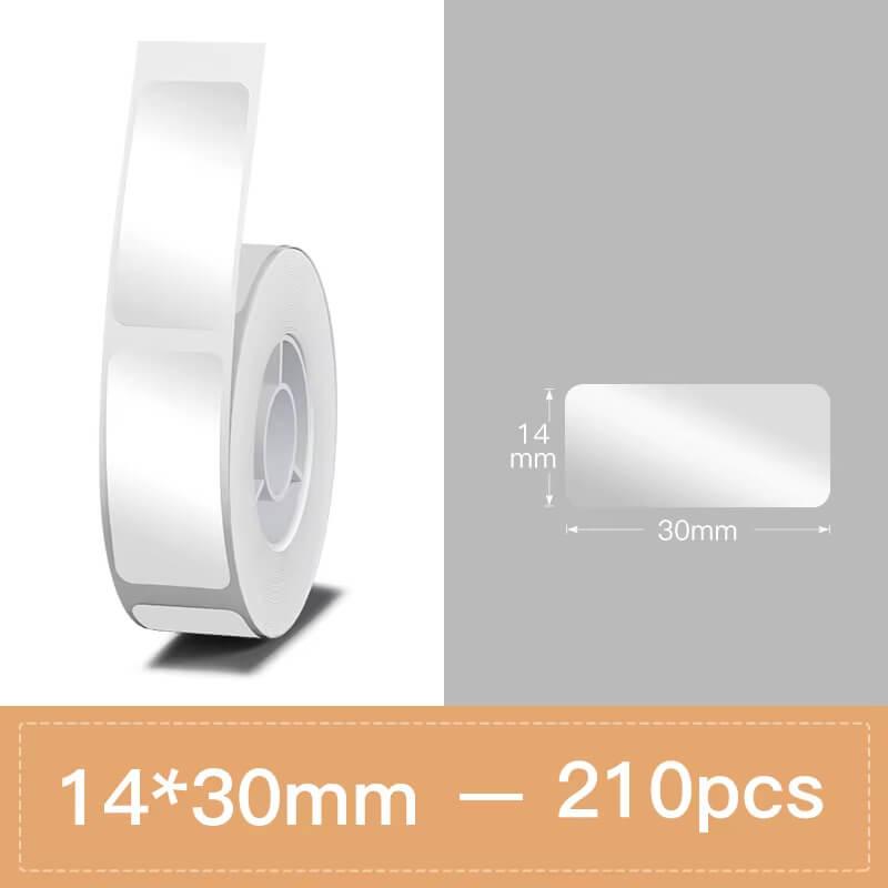 NIIMBOT N1 Pure Color Label Stickers, Durable PET Material, No Fading