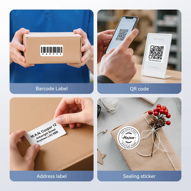 NIIMBOT B1 Thermal Logistics Label Printer, for Shipping Packages, Support Android, iPhone, Windows
