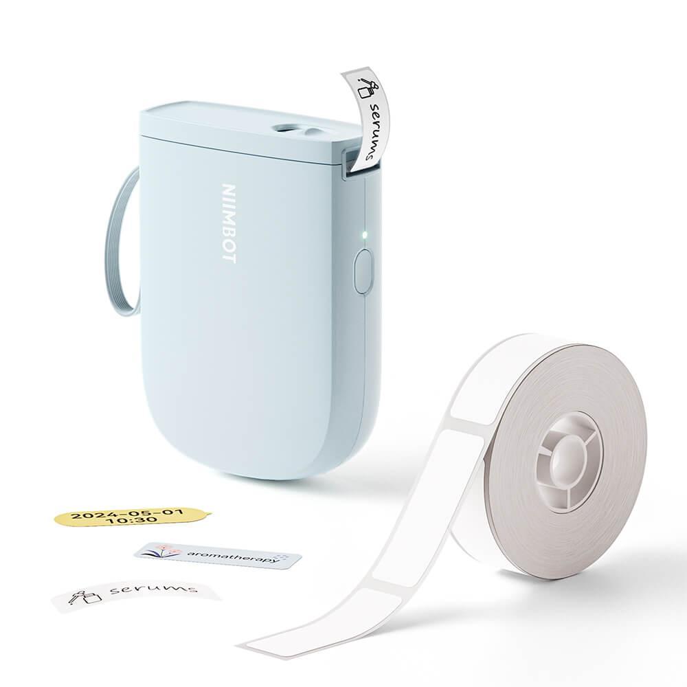 NIIMBOT D11 Upgraded 300dpi Mini Printer Portable Bluetooth Connection for Home, School