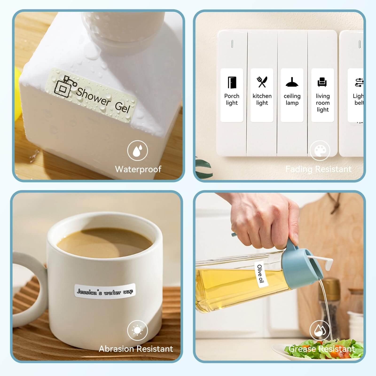 NIIMBOT D110 0.5 Inch Label Printer with Tape - Efficient Labeling On-the-Go