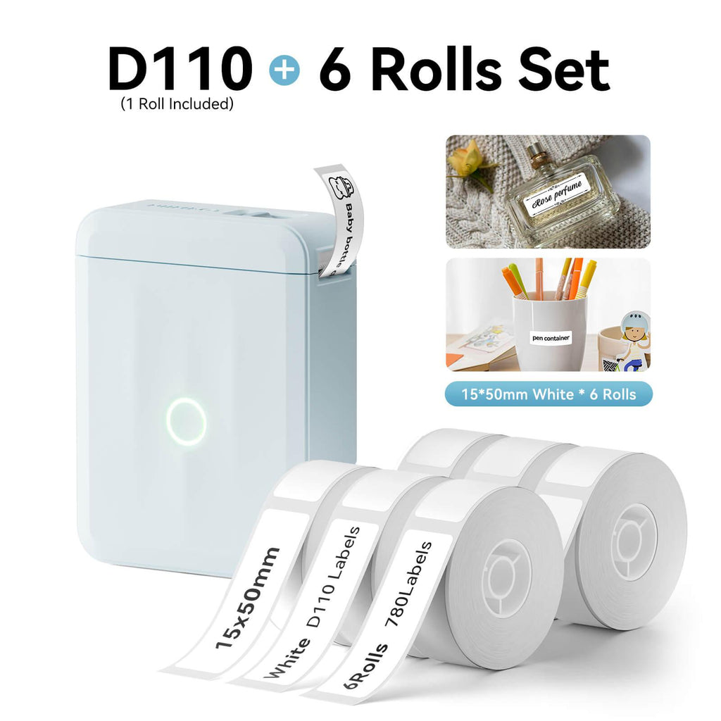 NIIMBOT D110 Upgraded Bluetooth Printer for Office, Home, Kitchen, School