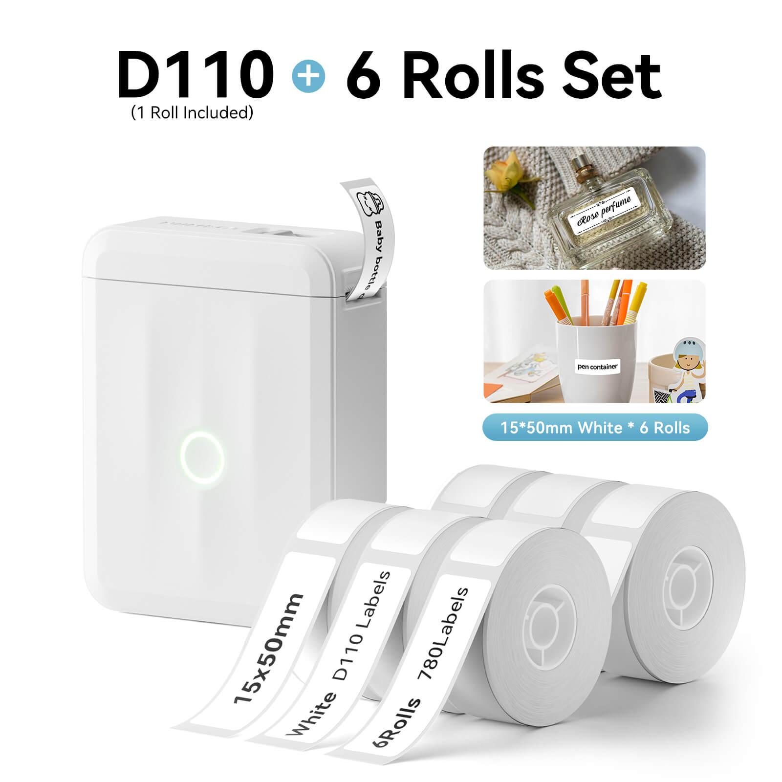 NIIMBOT D110 Upgraded Bluetooth Printer for Office, Home, Kitchen, School