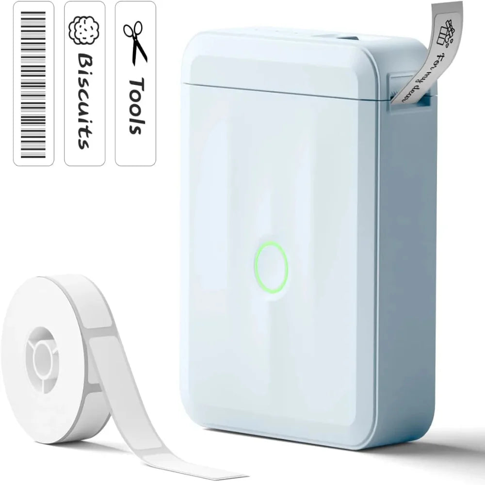 NIIMBOT D110 Upgraded Thermal Switch Mini Label Maker Bluetooth for Office Home School