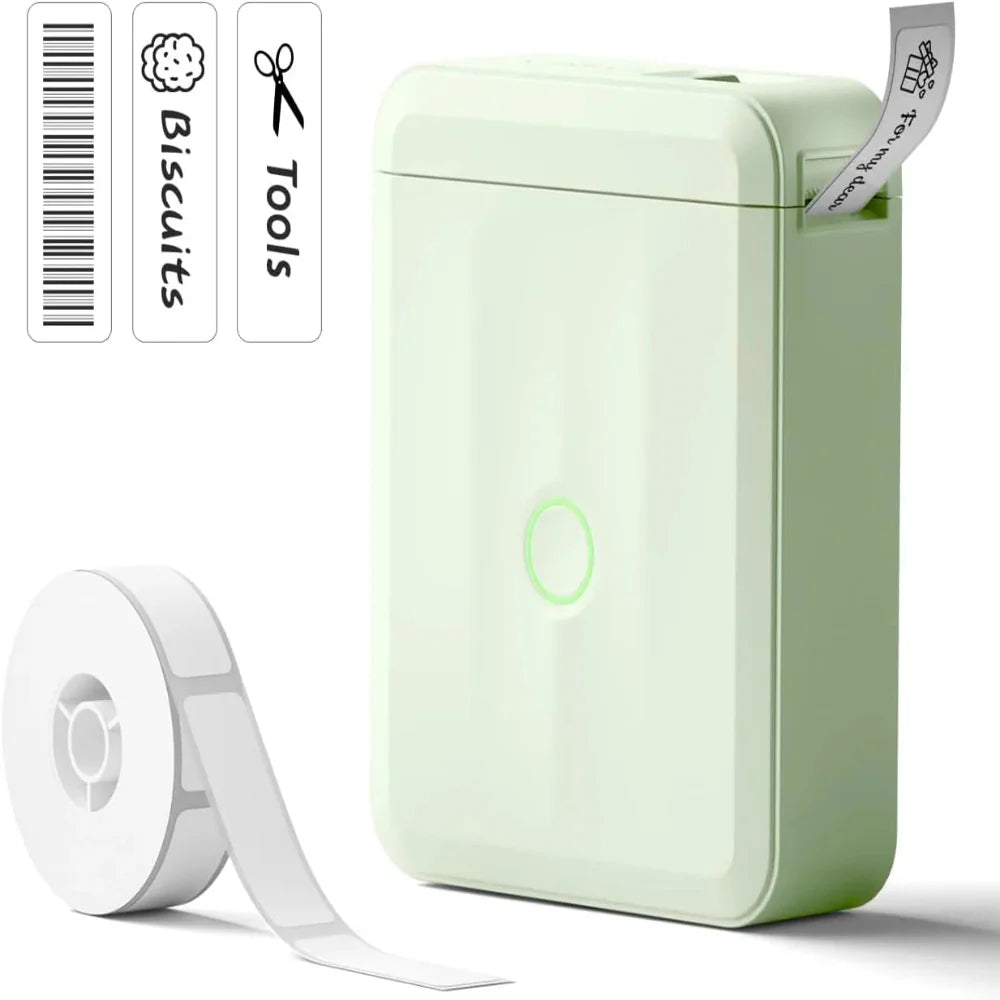 NIIMBOT D110 Upgraded Thermal Switch Mini Label Maker Bluetooth for Office Home School