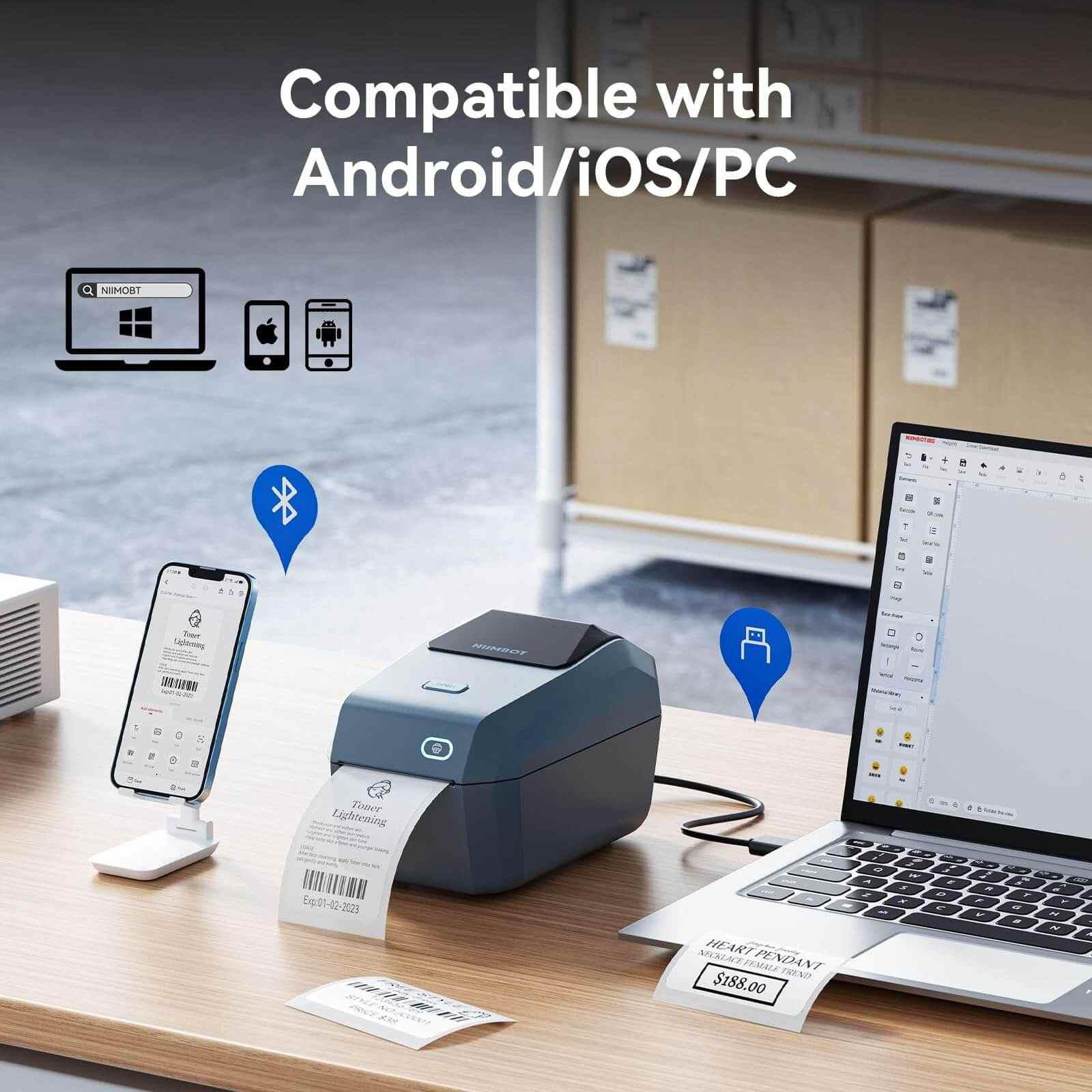 NIIMBOT K3 Thermal Inkless Label Maker - Efficiently Tool for Business