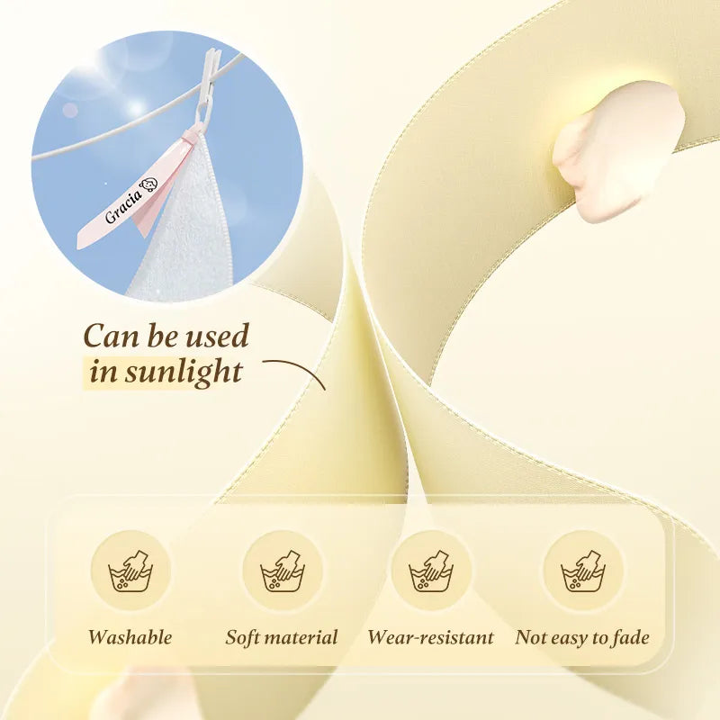 NIIMBOT N1 Satin Ribbon, Only for N1 Label Maker, for Gift, Wedding, Party, Craft Wrapping, DIY (14mm x 5.1m)