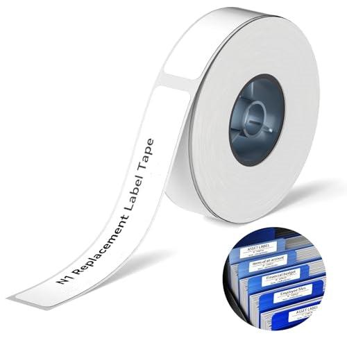 NIIMBOT N1 Pure Color Label Stickers, Durable PET Material, No Fading