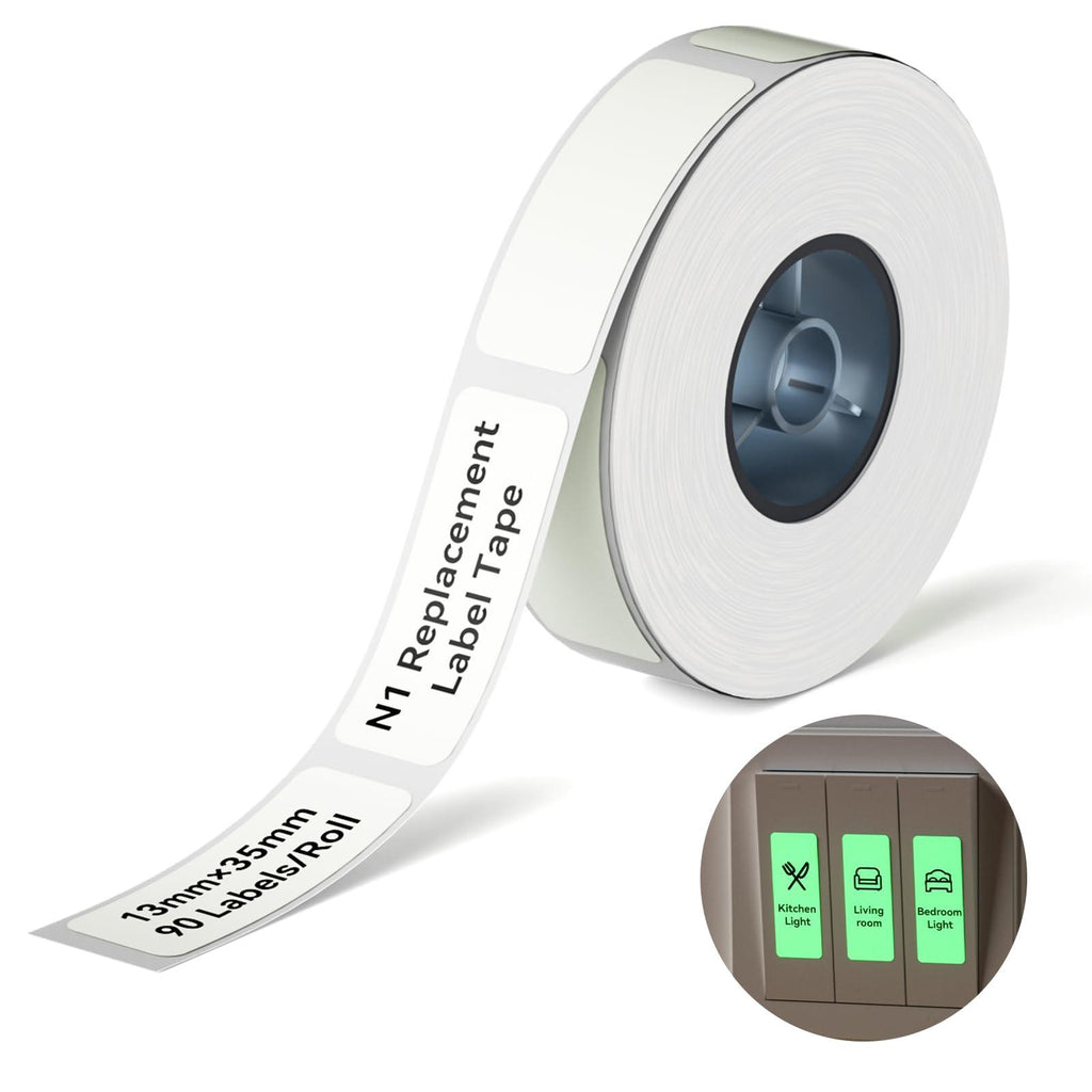 NIIMBOT N1 Pure Color Label Stickers, Durable PET Material, No Fading