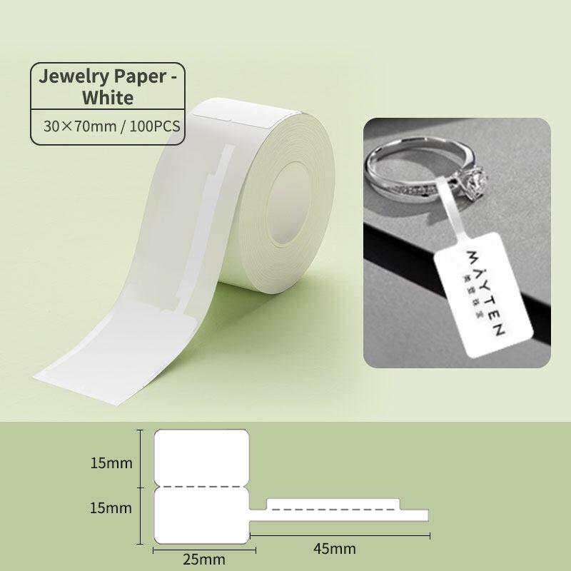 Jewelry Label for NIIMBOT B21, B1, B3S