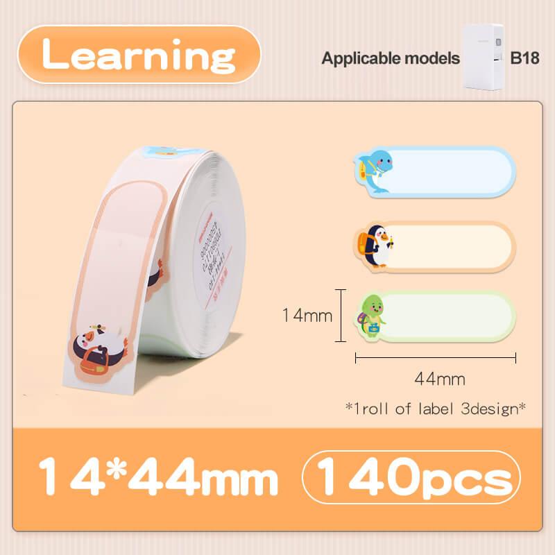 NIIMBOT N1 Colorful Label Stickers, Waterproof and High Temperature Resistance