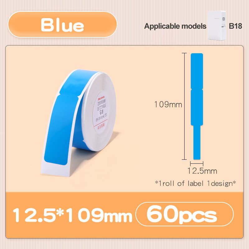NIIMBOT N1 Colorful Label Stickers, Waterproof and High Temperature Resistance