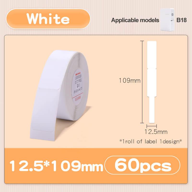 NIIMBOT N1 Colorful Label Stickers, Waterproof and High Temperature Resistance