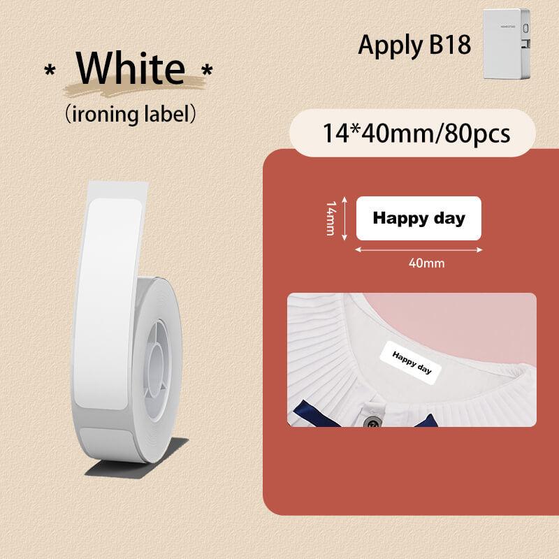 NIIMBOT N1 Colorful Label Stickers, Waterproof and High Temperature Resistance