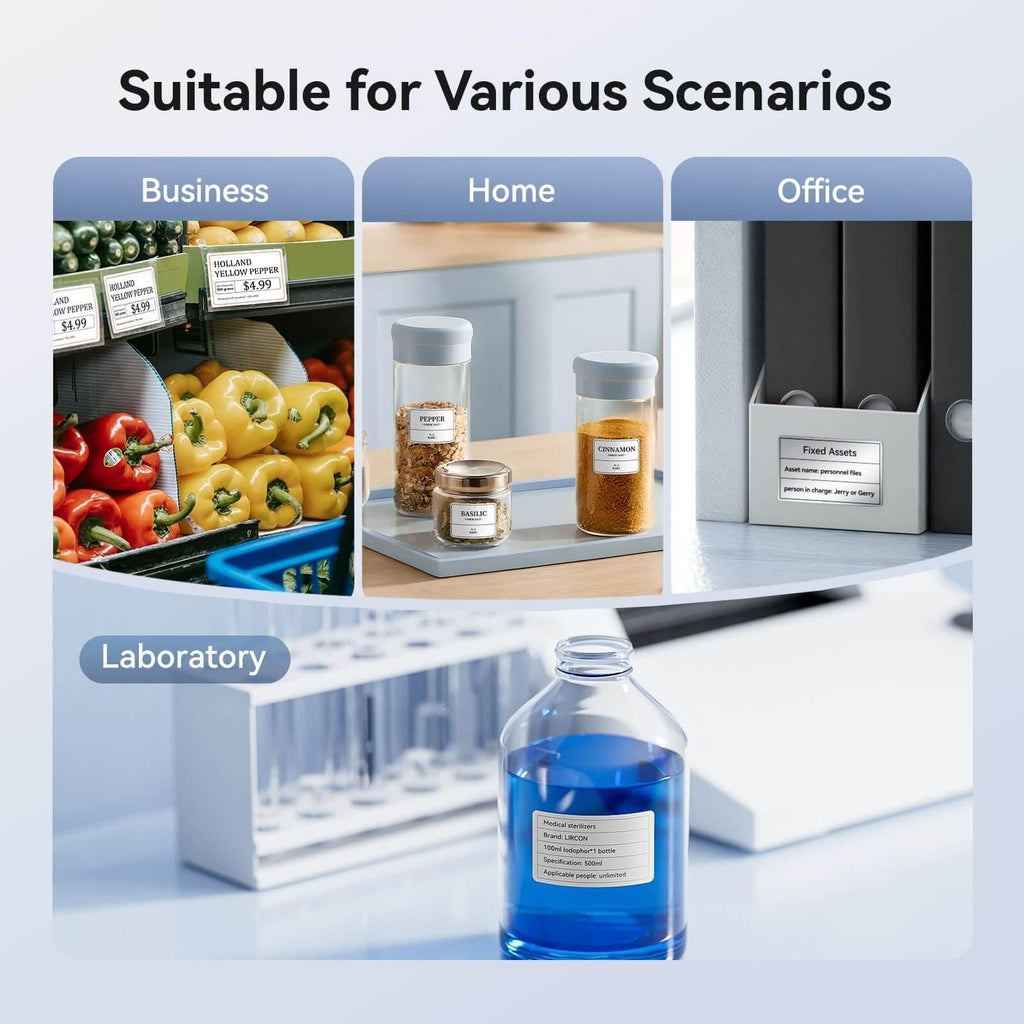 Thermal Transfer Label Printer Labels for M2, M3
