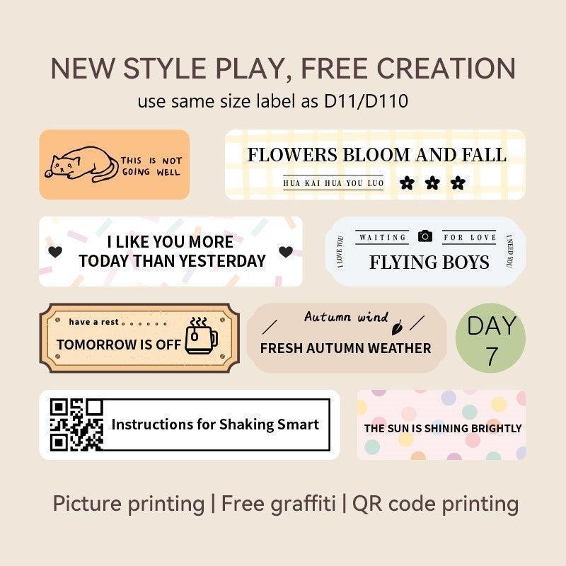 NIIMBOT H1S Bluetooth Thermal Handheld Label Maker for Gift Party & Home