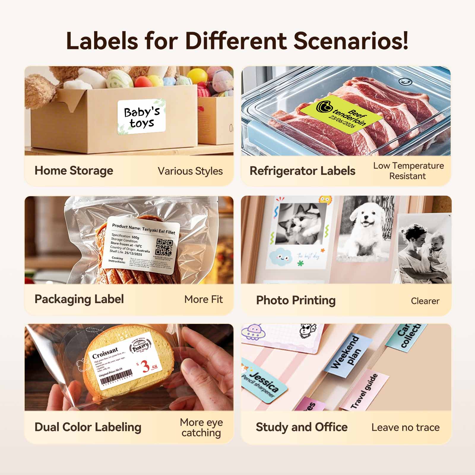 NIIMBOT B21 Pro 300dpi Label Printer, Photo Printing, Bluetooth Connection for Home, Business, Office