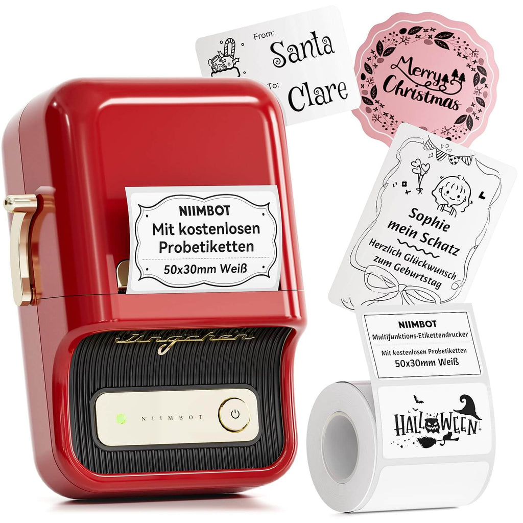 NIIMBOT B21 Bluetooth Thermal Kitchen Storage Labels Printer, Efficient for Home, Support PC&Phone