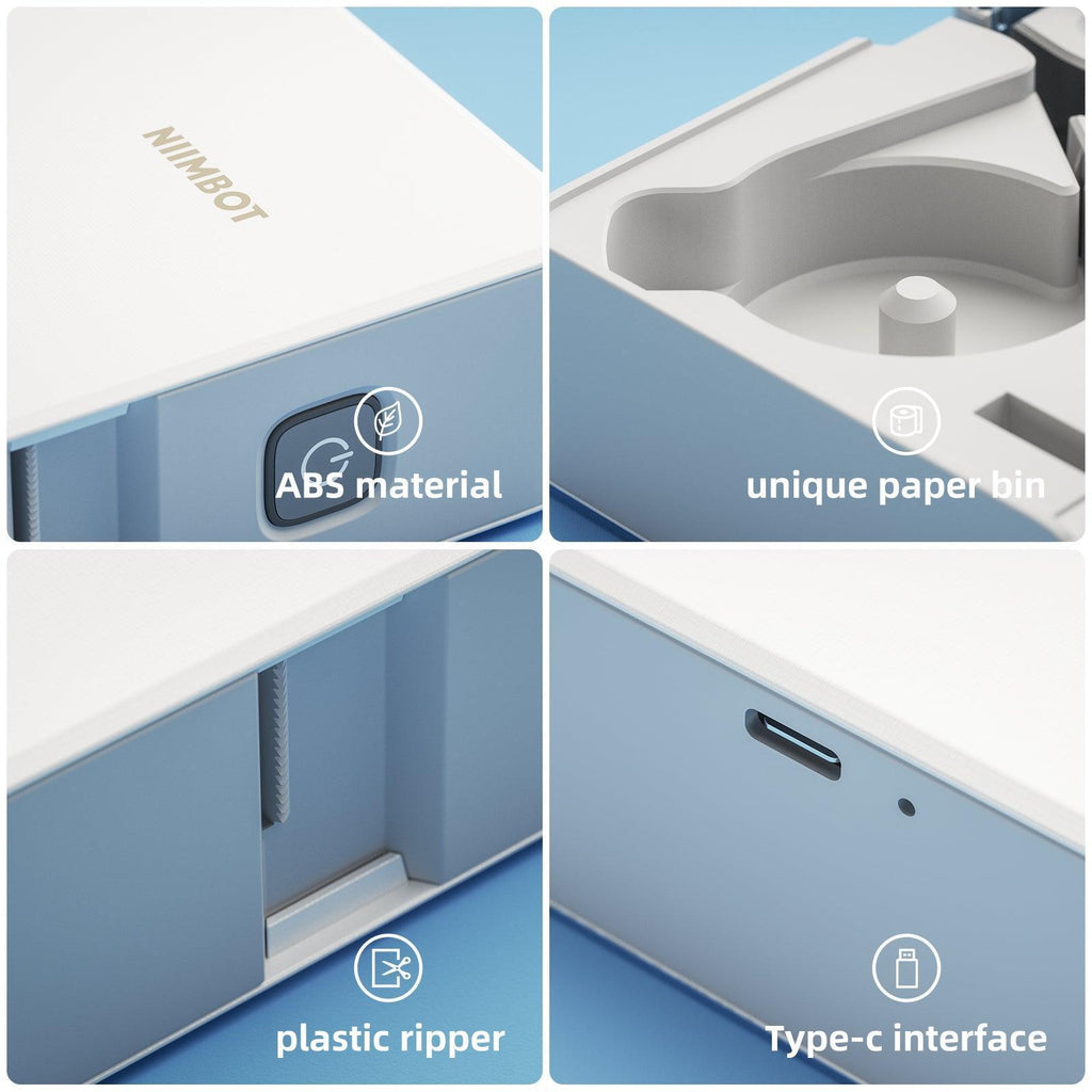 NIIMBOT N1 0.5 Inch Thermal Transfer Portable Bluetooth Label Maker