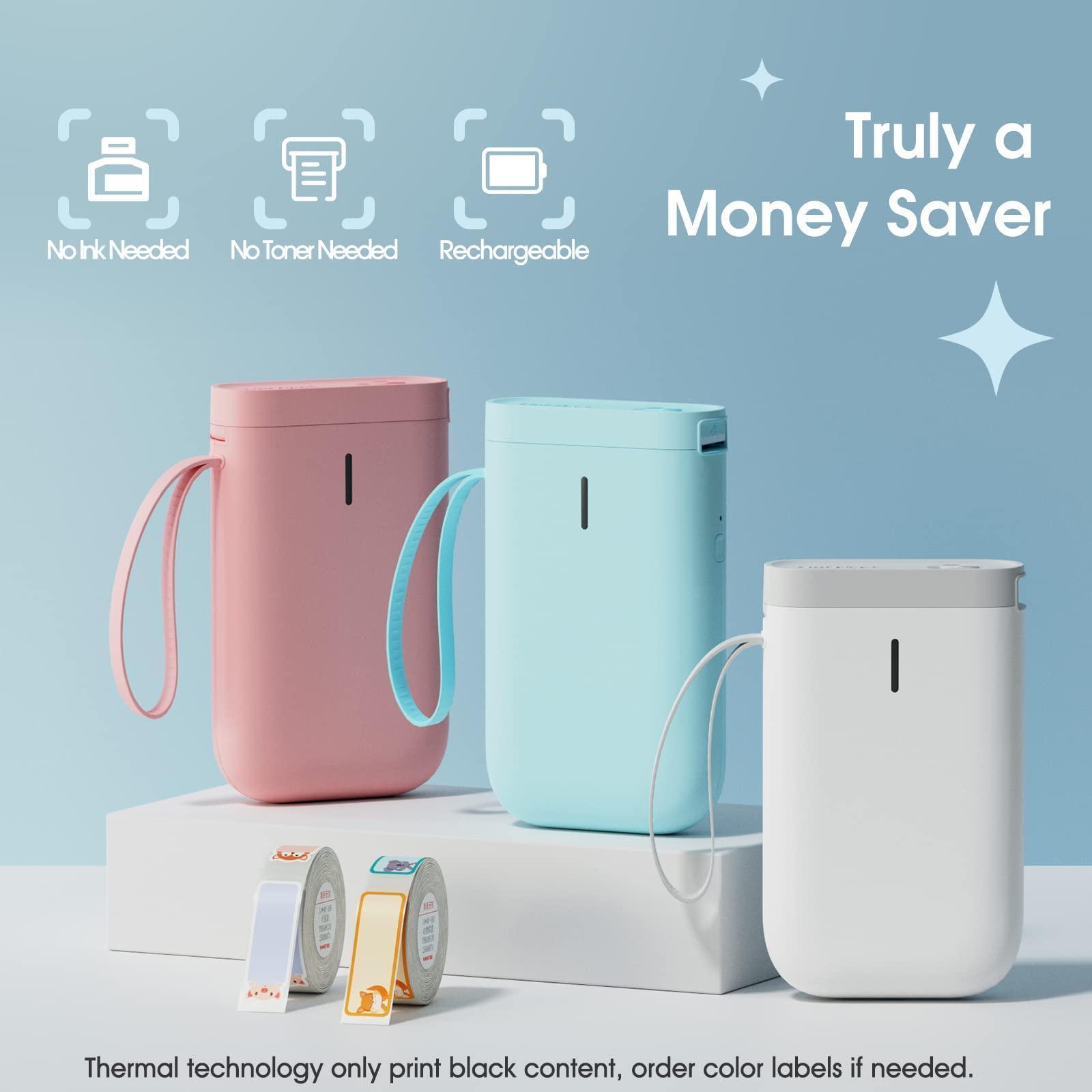 NIIMBOT D11 0.5 Inch Label Maker Machine with Tape - Versatile Labeling Solution