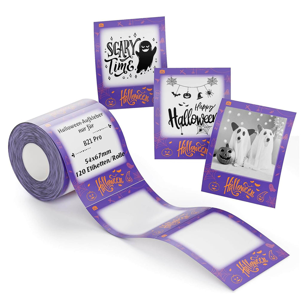 Photo Papers, Red&Black Labels for B21 Pro