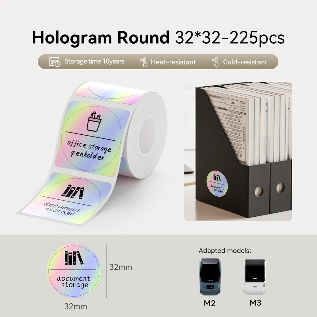 Thermal Transfer Label Printer Labels for M2, M3