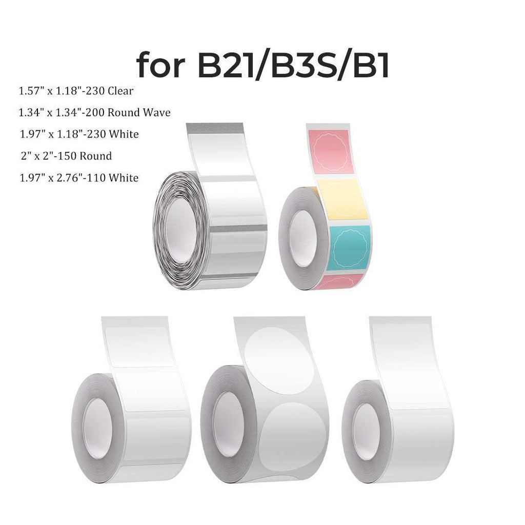 Label Paper Set for B21/B3S/B1