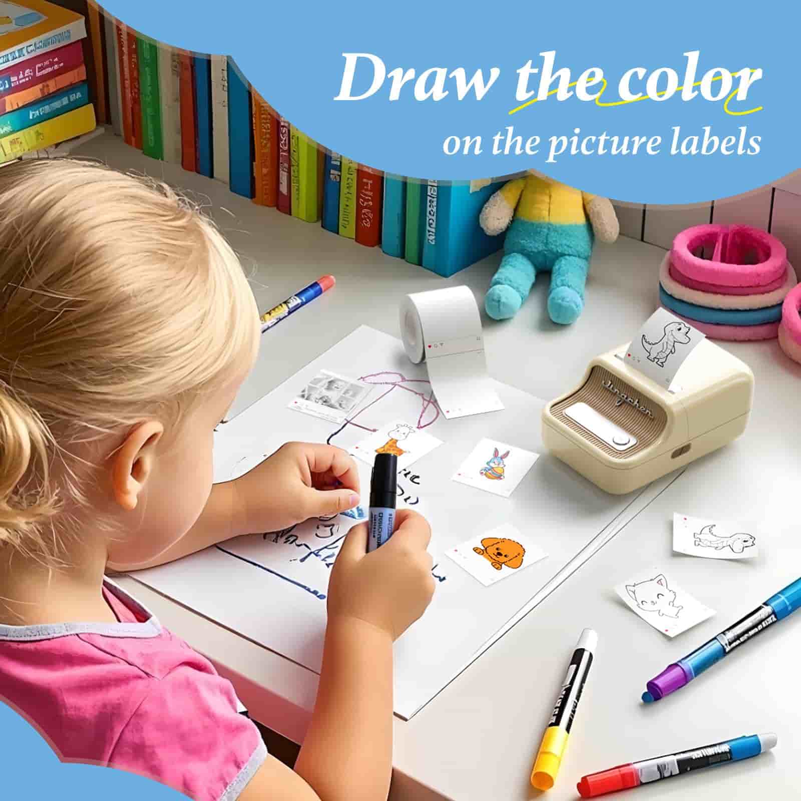 Photo Papers, Red&Black Labels for B21 Pro