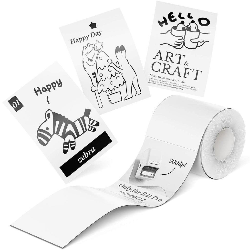 Photo Papers, Red&Black Labels for B21 Pro