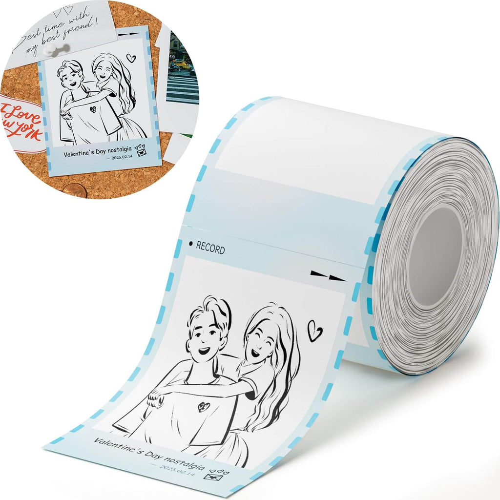 Photo Papers, Red&Black Labels for B21 Pro